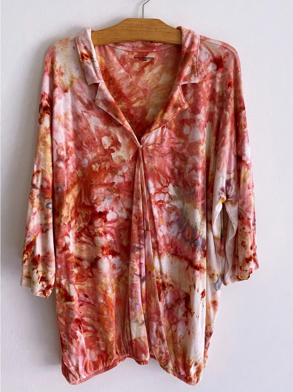 Black Sheep Goods Ice Tie Dyed Wrap Top M